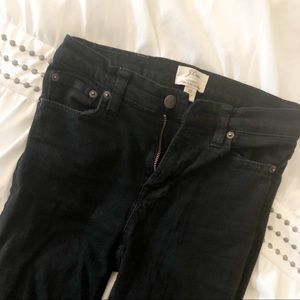 J.Crew Black High Rise Skinny Jeans